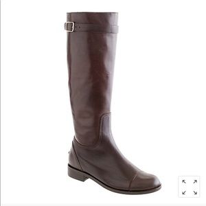 J Crew Felix Leather Riding Boot- size 6.5